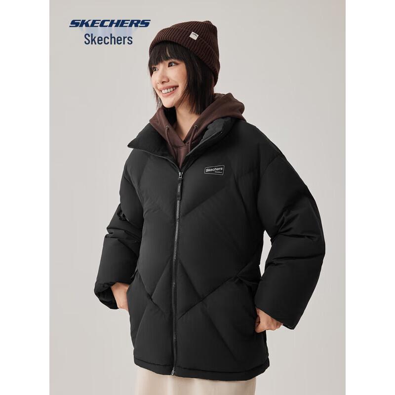 Skechers Унисекс Короткая Пуховая Куртка L425U017