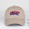 KPOP Граффити Мягкая Бейсболка Модная Яркая Корейская Волна Стиль Модная и Уникальная Повседневная Поездка Концерты Подарок для Фанатов