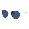 RayBan Logo Design Alloy Round Sunglasses Unisex Couple Style