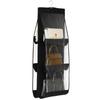 Double-Sided Transparent Hanging Organizer with Dustproof Pockets