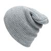 Winter Unisex Cotton Knit Hat Baggy Beanie Hat Crochet Outdoor Ski Cap Mask Skullies Toucas Gorros