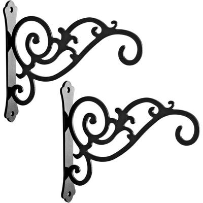 Настенный кронштейн для растений, крючок, стабильный кронштейн для цветочного горшка, садовые украшения, растения