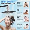 30-ступенчатый фильтр для душа, Фильтр для душа от жесткой воды - Фильтр для душа с высокой производительностью для удаления хлора, фторида, тяжелых металлов, Улучшает