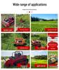 Smart Remote Control Crawler Lawnmower - South Korea; 55cm Cutting Width for Orchard Land Reclamation
