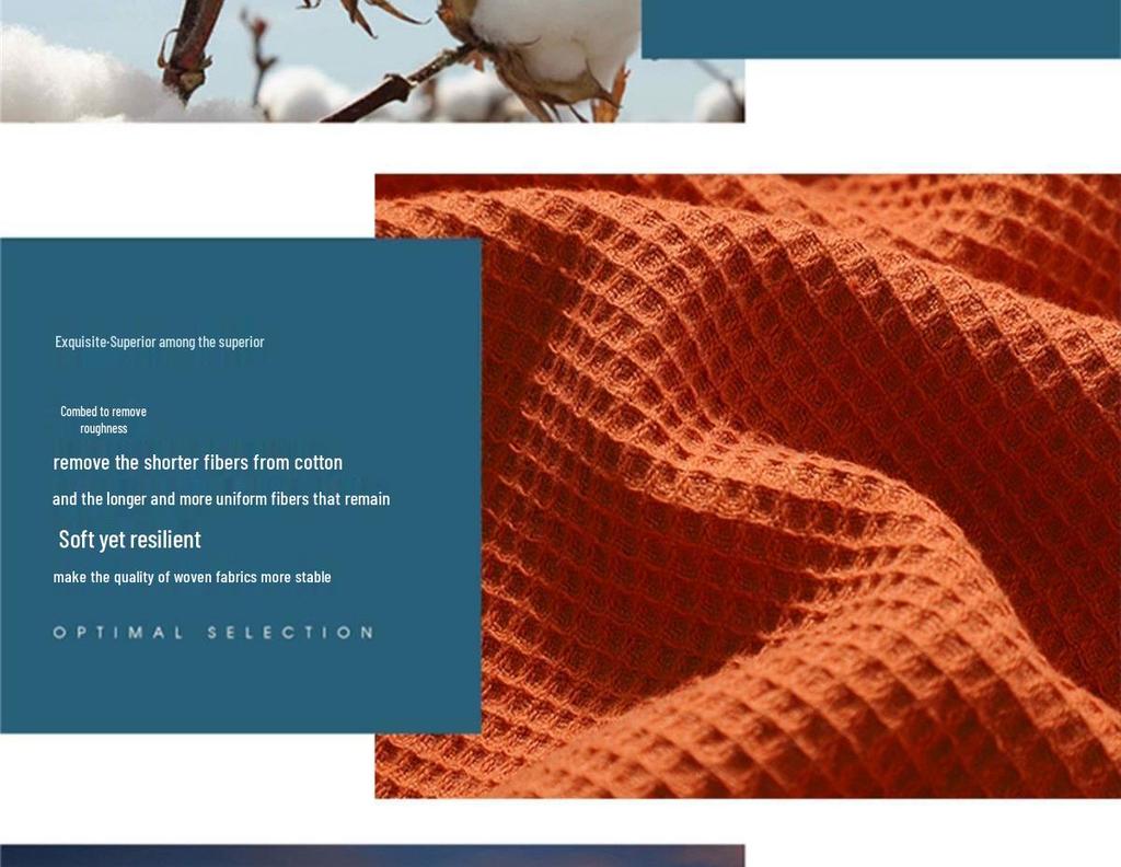 Хлопковый халат-юката G5Z: Впитывающее, быстросохнущее полотенце для мужчин и женщин - Идеально для осенней/зимней одежды для сна после купания