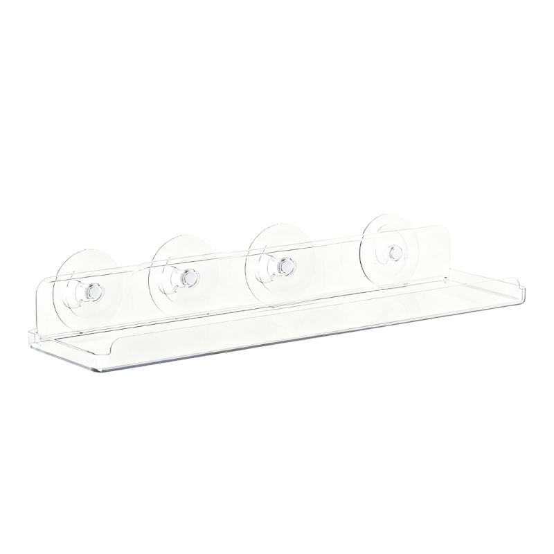 Pack of 1 Clear Acrylic Plant Holder for Succulents Home Decoration Easy Installation Shelf for Window