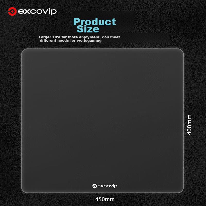Large Photovoltaic Glass Transparent Mouse Pad, 45*40cm, Supplies, Jing Computer Accessories, Portable Self-Notebook, Smooth And Hard Surface, 0177