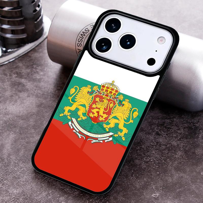 Болгария Паспорт Флаг Карта Чехол для Телефона Для iPhone 17 16 15 14 13 12 11 Pro Max Plus 17Air Мягкий Силиконовый Чехол