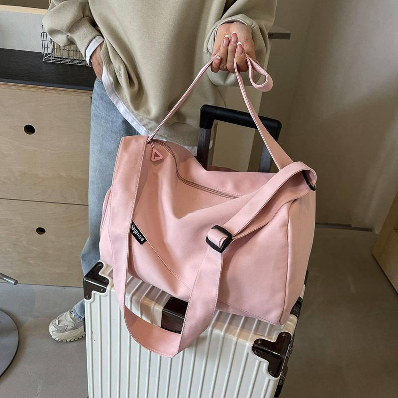 Large-capacity dry and wet separation gym bag, new single-shoulder crossbody travel bag, casual lightweight carry-on bag for outings