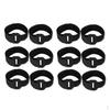 12pcs Noise Neck Belt For S Black