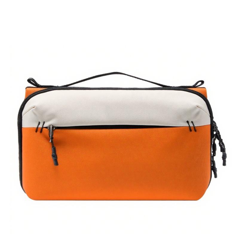 Four Fold Digital Storage Bag Large Capacity Portable Electronic Organizer Pouch for Power Bank Cable Gadgets Commuter Travel Daily Use