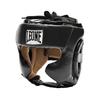 LEONE 1947 Boxing Headgear Protective Gear with Cheekbone Closure and Size CS415 [TRAINING] Protection, Hook-and-Loop Strap, L/Black, [Authentic]