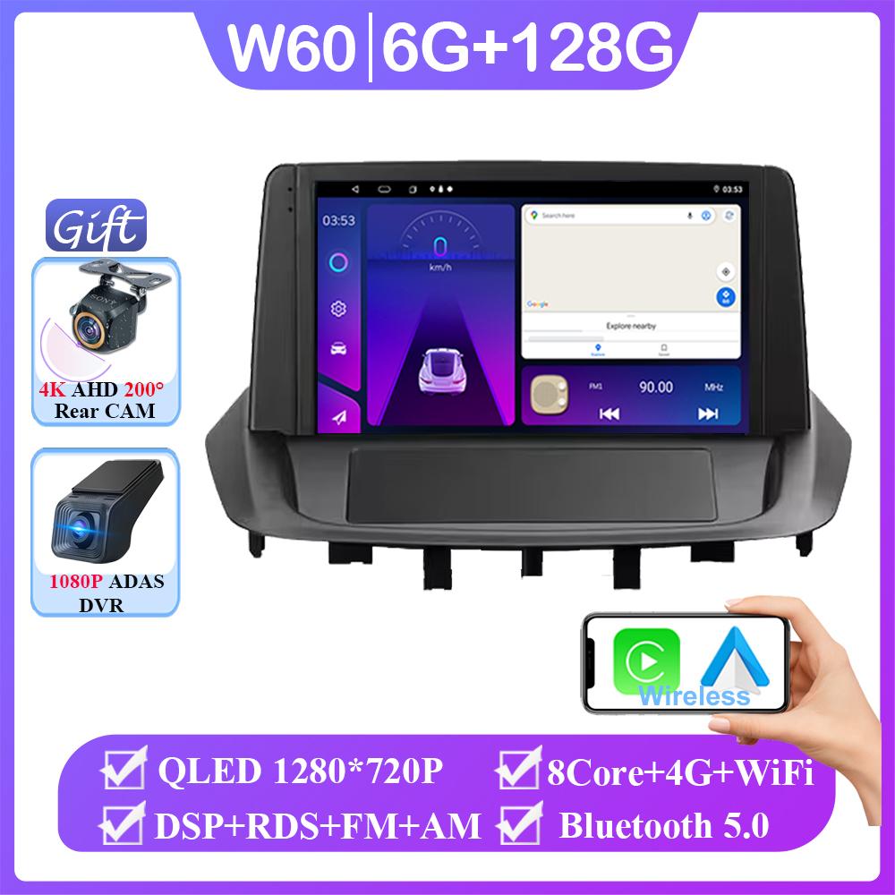 Android Radio Android 14 For Renault Fluence 1 2009 - 2017 Car Multimedia Player Touch Screen Android Auto Carplay No 2din DVD