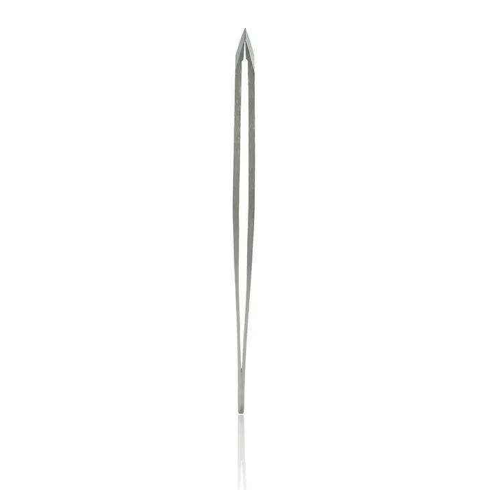 RUBIS Tweezers Ion Slant Silver 4K102, Swiss Premium Tweezers