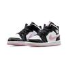 Jordan 1 Mid White Black Light Arctic Pink PS 640737-103