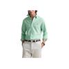 Polo Ralph Lauren Logo Embroidered Long Sleeve Loose Fit Button-Up Shirt Men Shirts Emerald 710792161017
