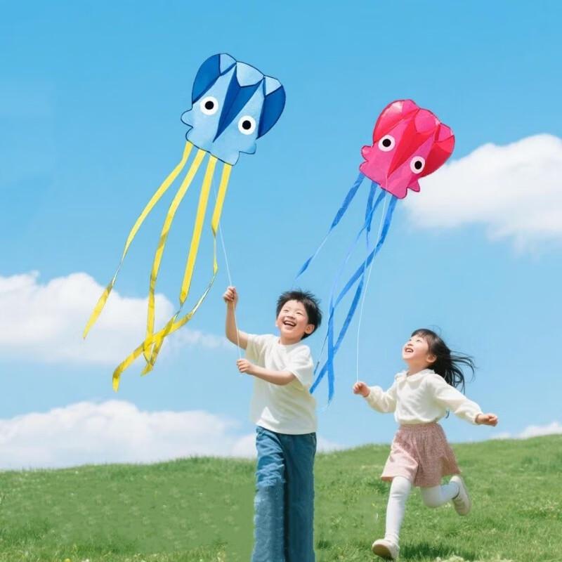 WEZHO Cartoon Soft Octopus Kite