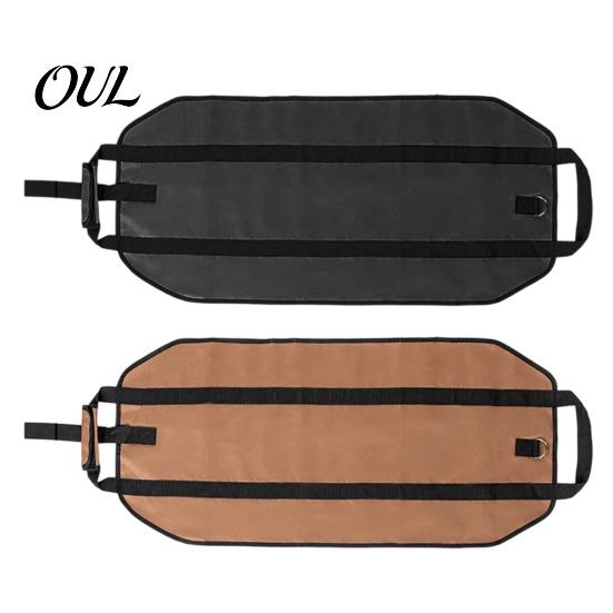 Firewood Carrier for BBQ Bag with Handle, Heavy Duty Large Log Tote, Durable Capacity Storage Oxford Cloth Holder Indoor And Outdoor Use Organizer