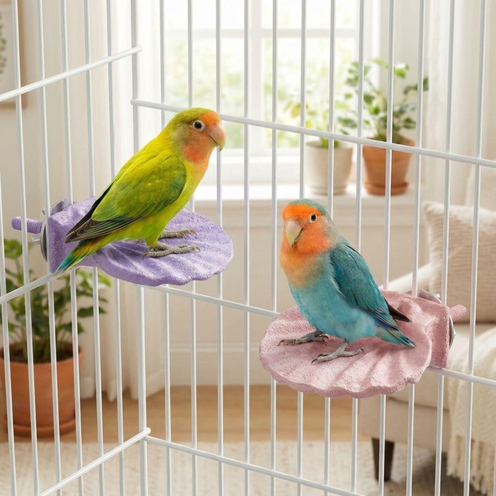 Non-slip Bird Chew Grinding Toy Wear-resistant Bird Cage Perches Parrot Perch Stand Claw Grinding