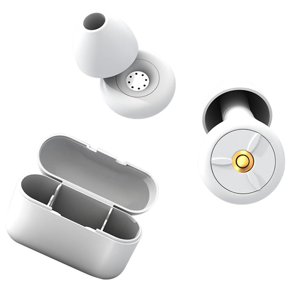 Silicone Ear Protection Earplugs Waterproof Swimming Ear Plug Washable with Earplug Caps & Case for Swimming Showering