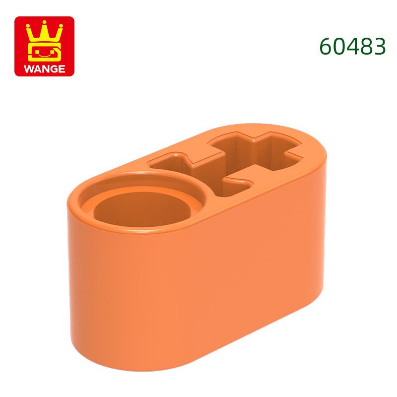 Non-Toxic 217Pcs/Lot No.60483 Beam Thick Bricks 1X2 Axle Holes Block Moc Color Accessories Compatible With Brick Diy Children'S Toy