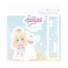 Aikatsu X Sanrio Characters 06 Shiratori Hime X Cinnamoroll Illustration Acrylic Stand Plate Stars! [Collaboration [Mini Character]]