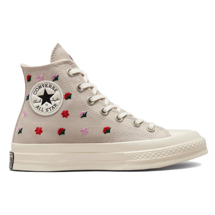 Кеды Converse Chuck 70 Wmns High 'Цветочная вышивка' Женские A02201C