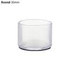 Chair Leg Cap Covers Cover Refinishing Paste Kitchen Wood Furniture Lifter Movers 10pcs/set Moving Plate 16-30mm