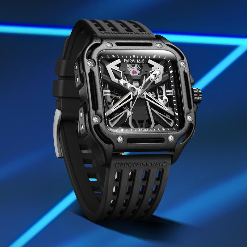 Mark Fairwhale Fashion Watch Men Waterproof Luminous Sport Watches Mens Automatic Mechanical Wristwatch