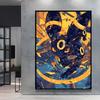 Canvas Poster Pokemon Pikachu Cartoon Picture Lasting Colors Children Gifts Classic Home Living Room Walls Decorative Painting