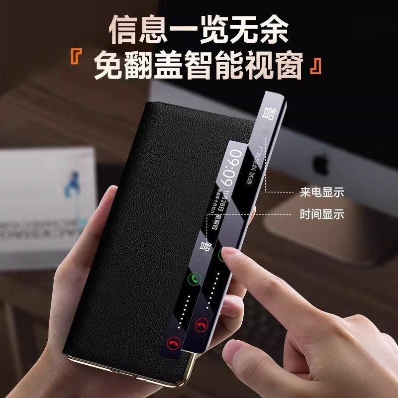 Magnetic Flip Cover Honor Magic V2 / Ultra Foldable Phone Case With Full Protection Wrist Strap