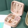 Portable Jewelry Box Jewelry Organizer Display Travel Jewelry Case Boxes Leather Storage