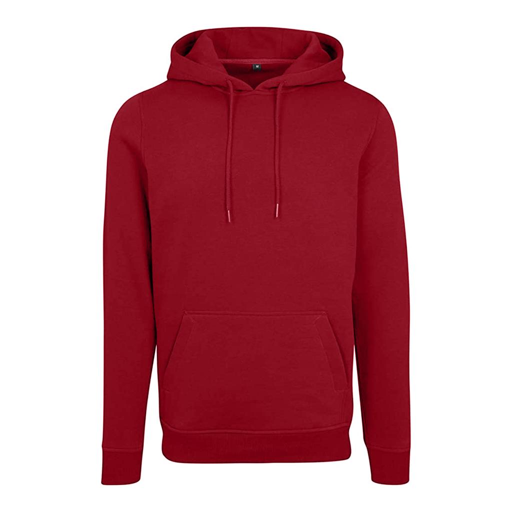 Build Your Brand Mens Heavy Pullover Hoodie