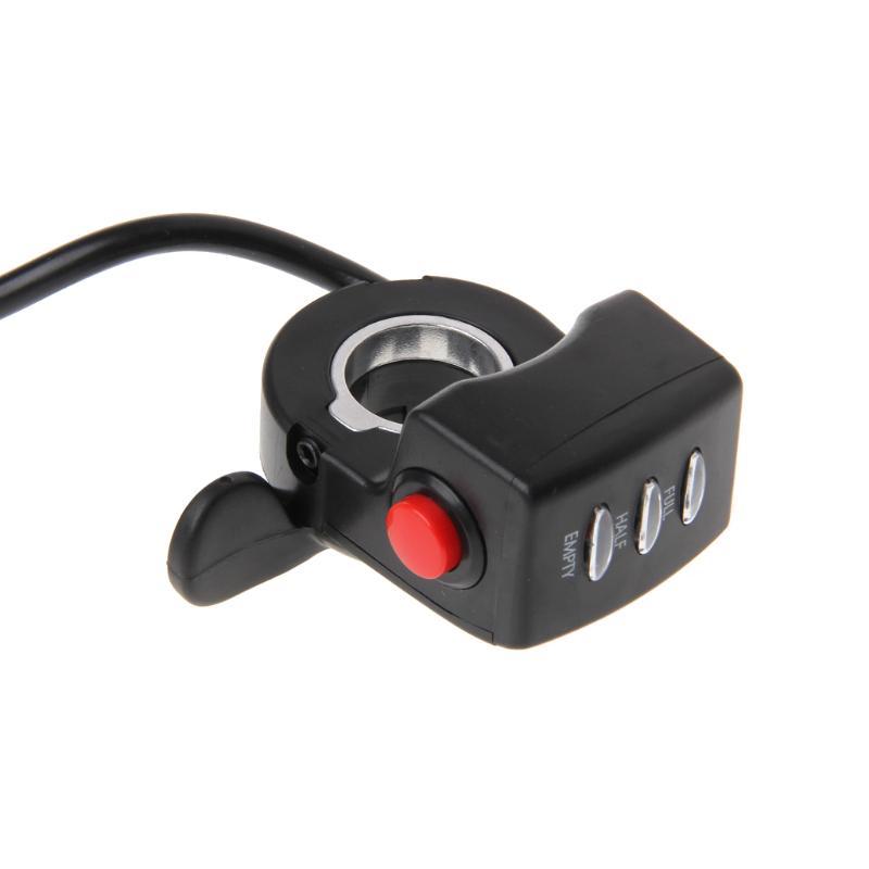 24/36/48 В E-bike E-Bicycle Thumb Throttle Handle Bar Grip Gas Twist Throttle Electric Scooter Invisible Speed Controller