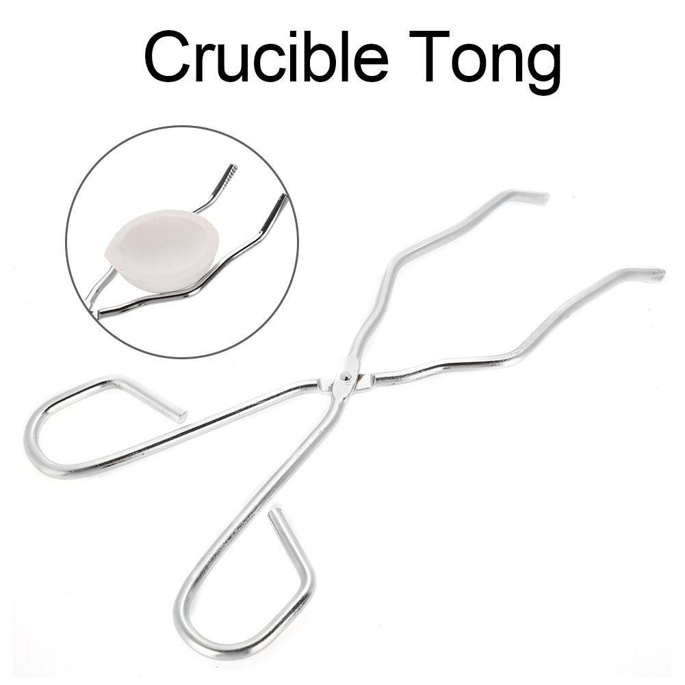 Щипцы для тигля из нержавеющей стали, 24 см, зажим для плавильной печи для графита, плоскогубцы