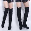 Sexy Over The Knee Boots Women Female Women Shoes Suede Long Women Boots Winter Fashion Thigh High Boots Winter Shoes Plus Size9