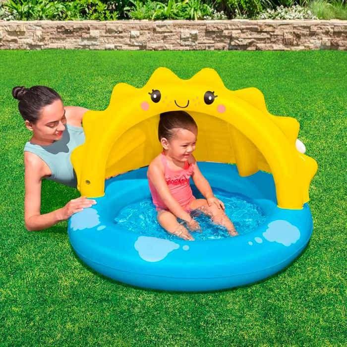 Детский бассейн с надувным навесом Sunny Days™