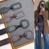 Belt, Accessories American Nostalgic Fringed Belt, with Denim Style Women's Autumn and Winter New Thin Personality Versatile Belt