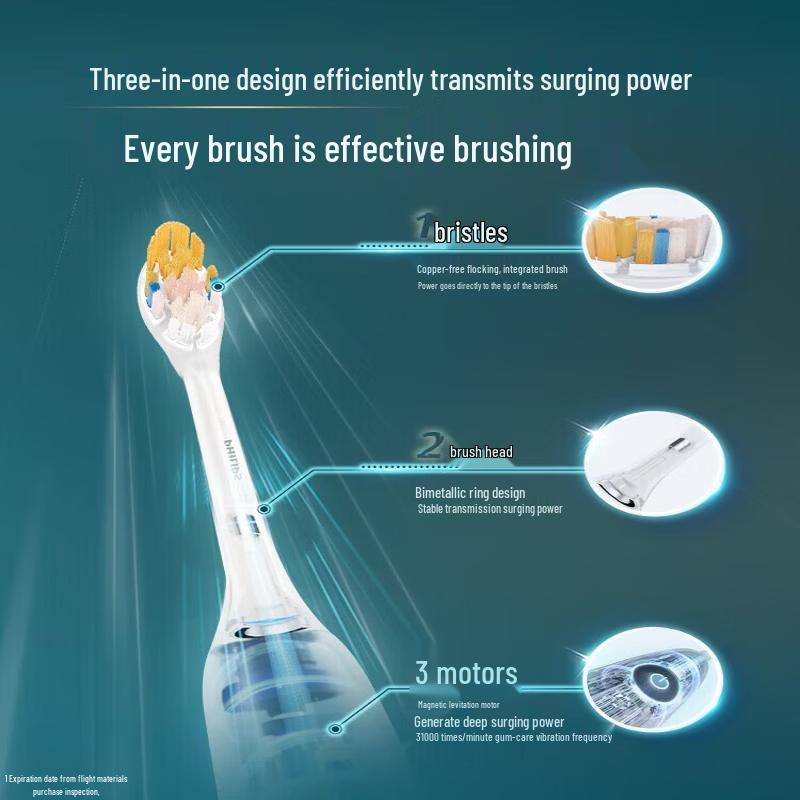 Philips Электрическая зубная щетка Sonicare DiamondClean серии 9000, вилка CN (адаптер в комплекте)