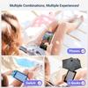 Magnetic Phone Umbrella for Sun,Outdoor Phone Sun Shade Shield with Flexible Angle Design & Rotatable Phone Ring,Umbrella for iPhone 17 Air 16 15 14