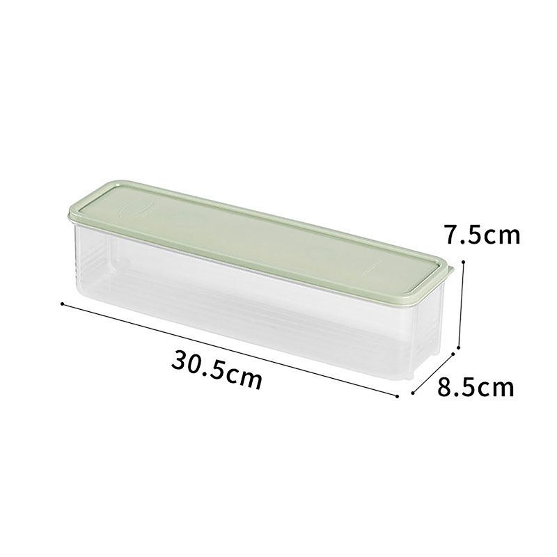 Airtight Plastic Food Storage Containers With Lids For Kitchen Pantry Organizer Long Rectangular Box For Cereal Pasta Vegetables
