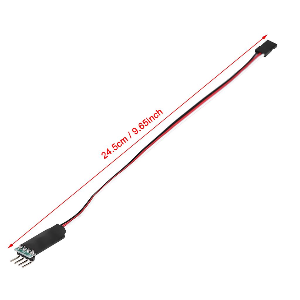 Панель управления светодиодной лампой, включение/выключение 3-канальной системы для радиоуправляемой машинки, аксессуар для модели транспортного средства