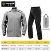 SULAITE Motorcycle Rain Suit Set Waterproof Full Body Separate Raincoat Pants With Hidden Boot Covers Adult Riders