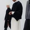 КОЛЛЕКЦИЯ UMARMUNG Супертонкая мериносовая юбка-запáх для многослойности_Снег