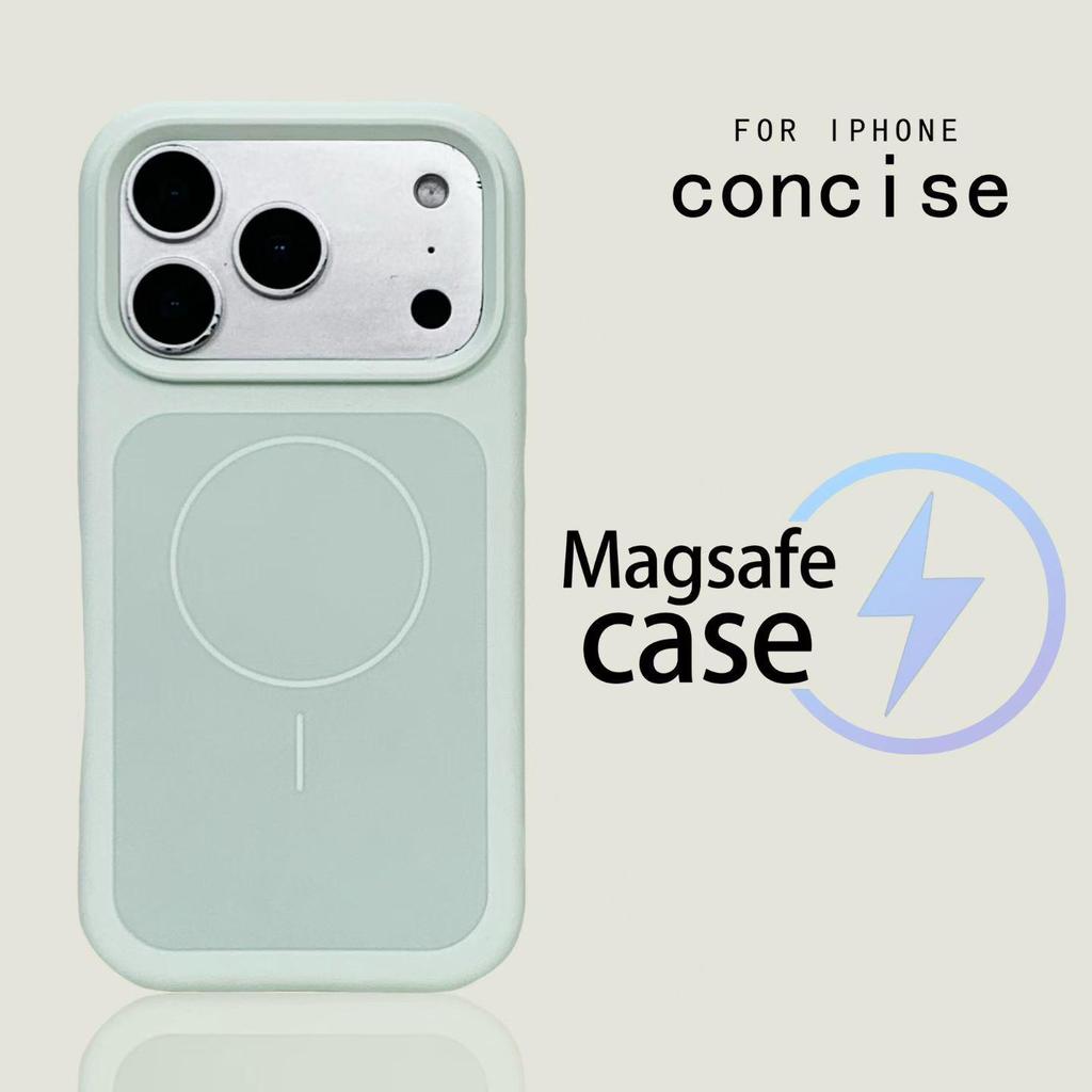 Двухцветный жидкий силиконовый магнитный чехол для iPhone 17 - Полное покрытие, ощущение кожи, ударопрочный дизайн