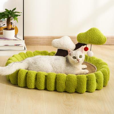 Игрушки для кошек «Денежное дерево» больше эллиптической чаши, кошачье гнездо из сизаля, кошачья когтеточка, товары для животных, круглая кошачья когтеточка, собачье гнездо