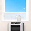 Waterproof AC Window Seal Cloth Zipper Style Windproof Air Conditioner Cover  Sliding Door