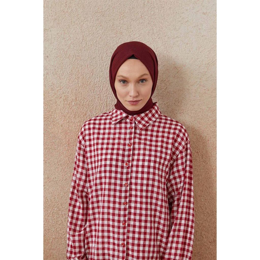Spruce Hijab Burgundy