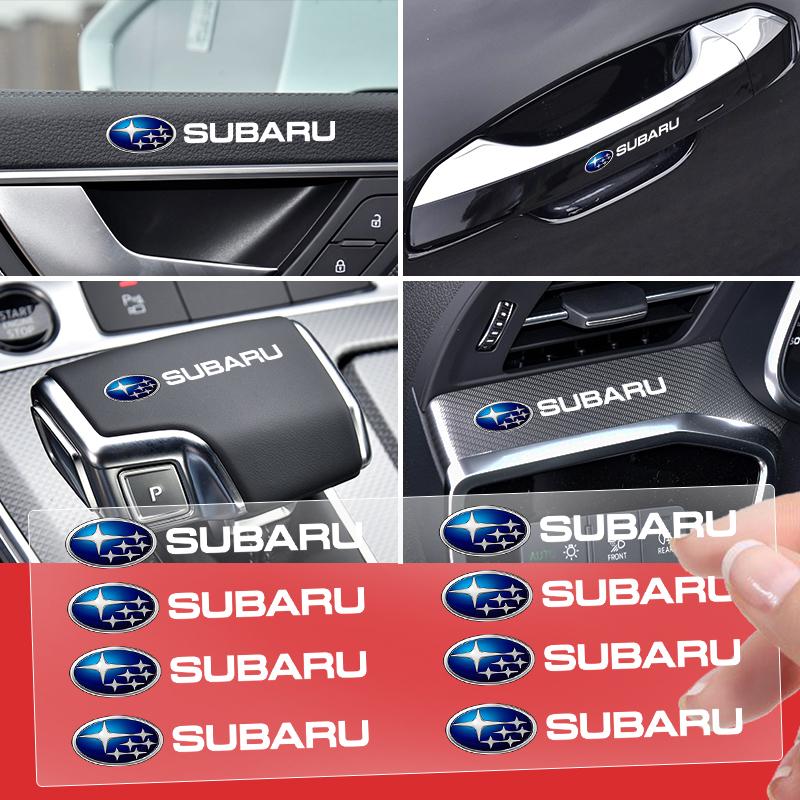 Car Interior Sticker Central control Decals Emblem Badge Car Styling For Subaru Forester impreza Outback Legacy Tribecacar aa1