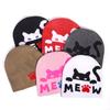 Cat Animal Pattern Knitted Beanie Hat For Women Men With Warmth And Stylish Streetwear For Fall Winter